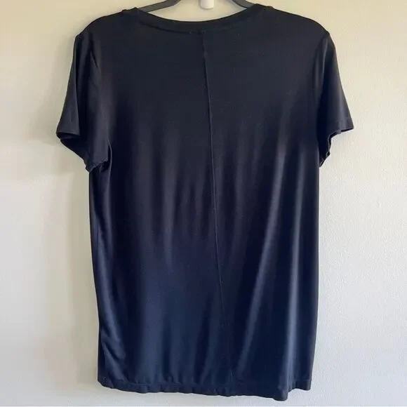 Splendid Sloane Scoop Tee Black Small - Picture 6 of 8